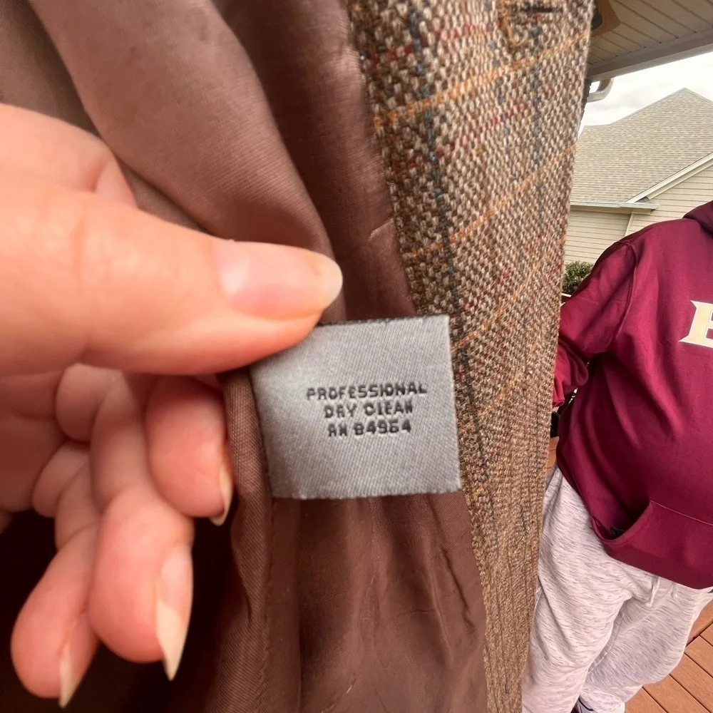 Men’s Vintage Italian Blazer By Le Collezioni Structure